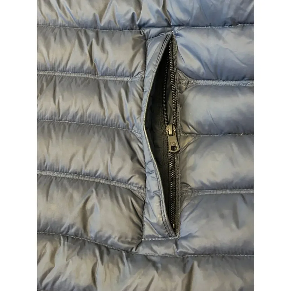 Tommy Hilfiger Men's Natural Down Packable Jacket Navy Size XL Nylon Lightweight